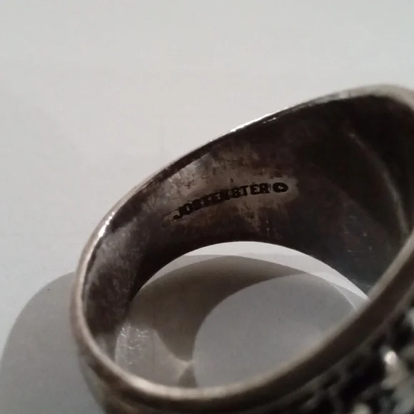 1986 high school silver ring - Picture 5 of 5